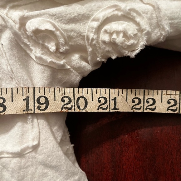 SIMONTON SAYS Ivory Embellished Long Sleeve Jacket‎ Sz S Women - Picture 6 of 6